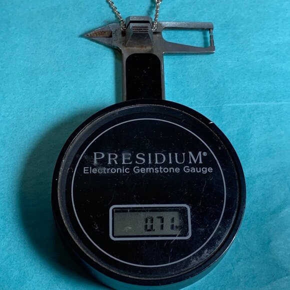 Sterling Silver 925 Red CZ Floral Design Circle Station Bracelet Adjustable 7-8" - Picture 10 of 12